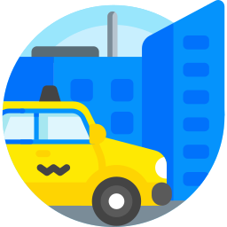 Taxi Tour Icon
